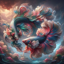 Load image into Gallery viewer, Diamond Painting - Full Round - Smart fish (30*30CM)
