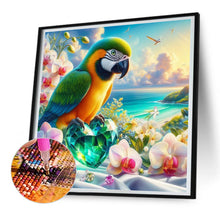 Load image into Gallery viewer, Diamond Painting - Full Round - Parrot by the sea (30*30CM)
