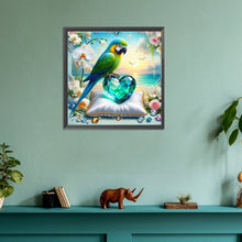 Load image into Gallery viewer, Diamond Painting - Full Round - Parrot by the sea (30*30CM)
