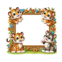 Load image into Gallery viewer, Special Shape Little Tiger 5D DIY Diamond Art Tabletop Decor for Home Office
