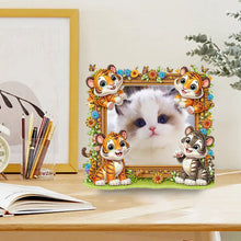 Load image into Gallery viewer, Special Shape Little Tiger 5D DIY Diamond Art Tabletop Decor for Home Office
