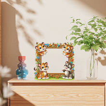 Load image into Gallery viewer, Special Shape Little Tiger 5D DIY Diamond Art Tabletop Decor for Home Office
