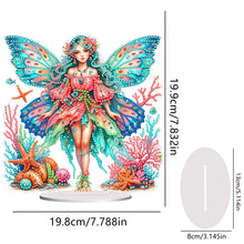 Load image into Gallery viewer, Acrylic Butterfly Fairy Girl 5D DIY Diamond Art Tabletop Decorations Home Decor
