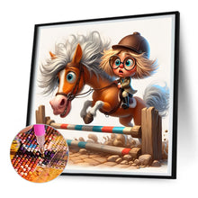 Load image into Gallery viewer, Diamond Painting - Full Round - Riding kid (30*30CM)
