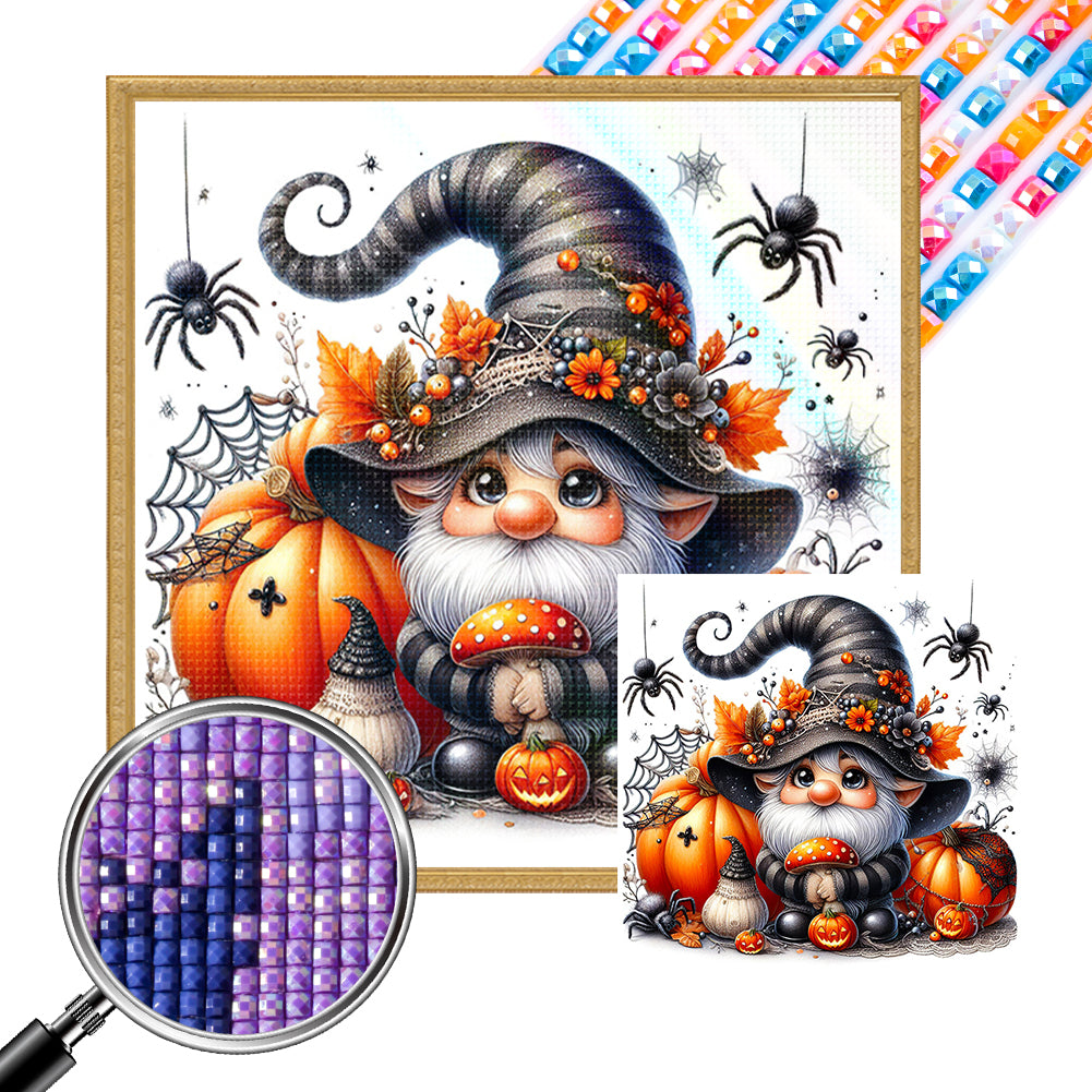 AB Diamond Painting - Full Square - Halloween gnome (30*30CM)