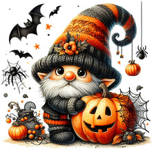 Load image into Gallery viewer, AB Diamond Painting - Full Square - Halloween gnome (30*30CM)
