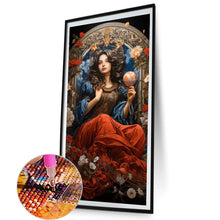 Load image into Gallery viewer, AB Diamond Painting - Full Square - Flower woman (40*70CM)
