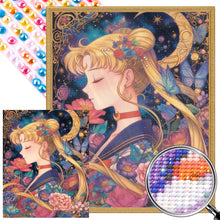 Load image into Gallery viewer, AB Diamond Painting - Full Round - Tsukino Usagi (40*50CM)
