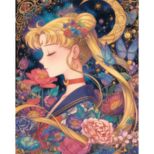 Load image into Gallery viewer, AB Diamond Painting - Full Round - Tsukino Usagi (40*50CM)
