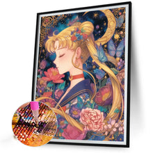 Load image into Gallery viewer, AB Diamond Painting - Full Round - Tsukino Usagi (40*50CM)
