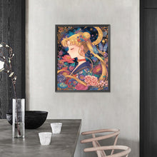 Load image into Gallery viewer, AB Diamond Painting - Full Round - Tsukino Usagi (40*50CM)
