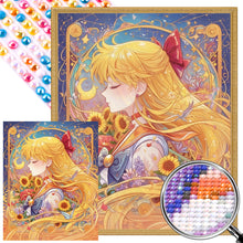 Load image into Gallery viewer, AB Diamond Painting - Full Round - Aino Minako (40*50CM)

