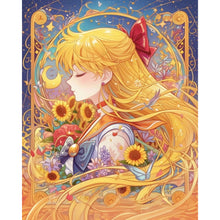 Load image into Gallery viewer, AB Diamond Painting - Full Round - Aino Minako (40*50CM)
