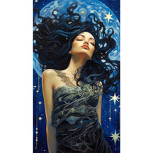 Load image into Gallery viewer, AB Diamond Painting - Full Round - Starry sky beauty (40*70CM)
