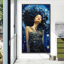 Load image into Gallery viewer, AB Diamond Painting - Full Round - Starry sky beauty (40*70CM)
