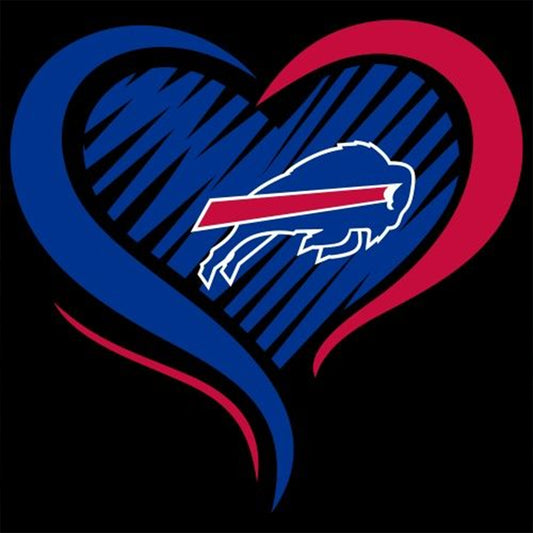 Diamond Painting - Full Round - Buffalo Bills (40*40CM)