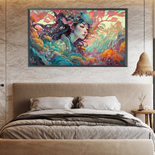 Load image into Gallery viewer, AB Diamond Painting - Full Square - Autumn flower fairy (70*40CM)
