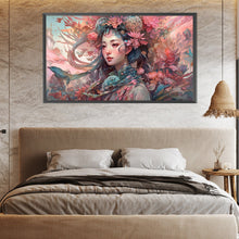 Load image into Gallery viewer, AB Diamond Painting - Full Square - Autumn flower fairy (70*40CM)
