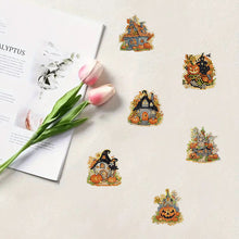 Load image into Gallery viewer, 6Pcs Acrylic Special Shape Halloween DIY Diamond Painting Fridge Magnet
