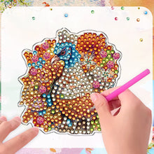 Load image into Gallery viewer, 6Pcs Acrylic Special Shape Pumpkin Diamond Painting Fridge Magnet for Home Decor
