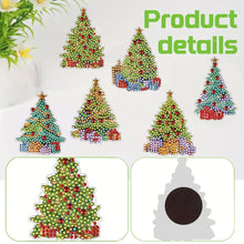 Load image into Gallery viewer, 6Pcs Acrylic Special Shape Christmas Kitten Diamond Painting Fridge Magnet
