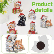 Load image into Gallery viewer, 6Pcs Acrylic Special Shape Garden Gnome Diamond Painting Fridge Magnet
