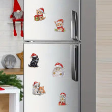 Load image into Gallery viewer, 6Pcs Acrylic Special Shape Garden Gnome Diamond Painting Fridge Magnet
