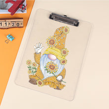 Load image into Gallery viewer, Acrylic Gnome 5D DIY Diamond Painting File Folder Clipboard Office Stationary
