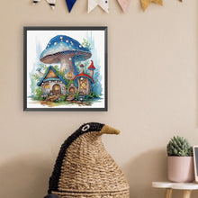 Load image into Gallery viewer, Diamond Painting - Partial Special Shaped - Mushroom house (30*30CM)
