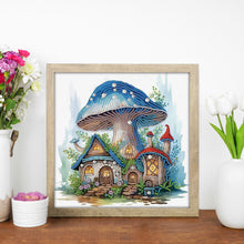 Load image into Gallery viewer, Diamond Painting - Partial Special Shaped - Mushroom house (30*30CM)
