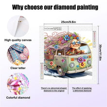 Load image into Gallery viewer, Diamond Painting - Partial Special Shaped - Lovely old man (30*30CM)
