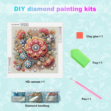 Load image into Gallery viewer, Diamond Painting - Partial Special Shaped - Gorgeous bouquet (30*30CM)
