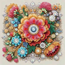 Load image into Gallery viewer, Diamond Painting - Partial Special Shaped - Gorgeous bouquet (30*30CM)
