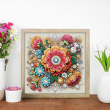 Load image into Gallery viewer, Diamond Painting - Partial Special Shaped - Gorgeous bouquet (30*30CM)
