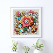 Load image into Gallery viewer, Diamond Painting - Partial Special Shaped - Gorgeous bouquet (30*30CM)
