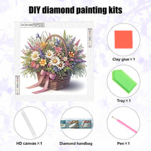 Load image into Gallery viewer, Diamond Painting - Partial Special Shaped - Bouquet of flowers (30*30CM)
