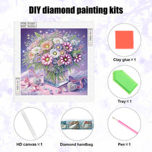 Load image into Gallery viewer, Diamond Painting - Partial Special Shaped - Bouquet of flowers in vase (30*30CM)
