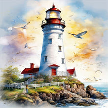 Load image into Gallery viewer, Diamond Painting - Full Square - Lighthouse (45*60CM)
