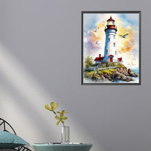 Load image into Gallery viewer, Diamond Painting - Full Square - Lighthouse (45*60CM)
