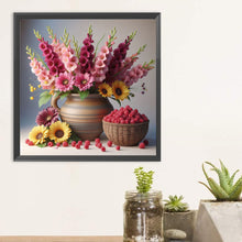 Load image into Gallery viewer, Diamond Painting - Full Round - Desktop flower basket (30*30CM)
