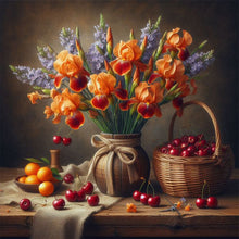 Load image into Gallery viewer, Diamond Painting - Full Round - Desktop flower basket (30*30CM)

