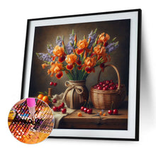 Load image into Gallery viewer, Diamond Painting - Full Round - Desktop flower basket (30*30CM)
