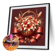 Load image into Gallery viewer, Diamond Painting - Full Round - Desktop flower basket (30*30CM)

