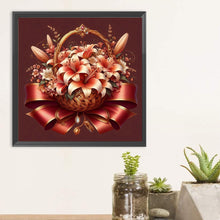 Load image into Gallery viewer, Diamond Painting - Full Round - Desktop flower basket (30*30CM)
