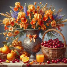 Load image into Gallery viewer, Diamond Painting - Full Round - Desktop flower basket (30*30CM)
