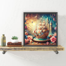 Load image into Gallery viewer, Diamond Painting - Full Round - Dream sailboat (30*30CM)
