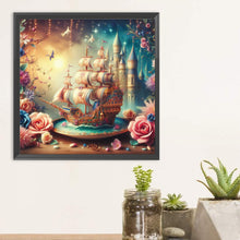 Load image into Gallery viewer, Diamond Painting - Full Round - Dream sailboat (30*30CM)
