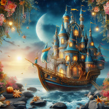 Load image into Gallery viewer, Diamond Painting - Full Round - Dream sailboat (30*30CM)

