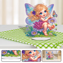 Load image into Gallery viewer, Acrylic Cartoon Desktop Diamond Art Kits 5D DIY Diamond Art Tabletop Decorations
