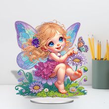 Load image into Gallery viewer, Acrylic Cartoon Desktop Diamond Art Kits 5D DIY Diamond Art Tabletop Decorations
